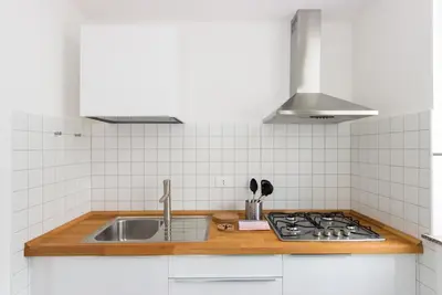 Cucina o angolo cottura di Euripide Apartments
