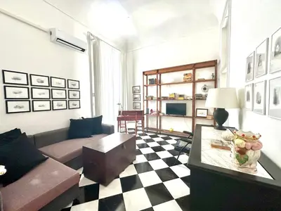 Area soggiorno di Milonghita Apartment Ortigia by Ortigiaapartments
