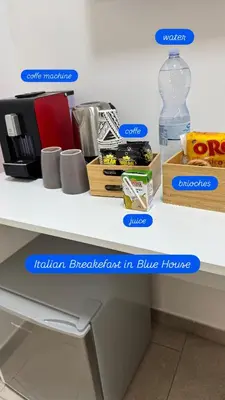 Planimetria di BLUE HOUSE Catania - Cozy B&B Near the Sea and Historic Center - Sicily