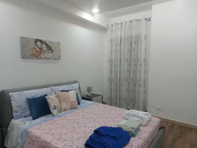 Letto o letti in una camera di Casa Dolce Casa