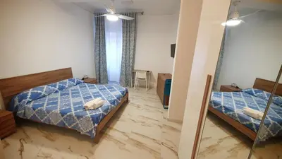 Letto o letti in una camera di Al Cortiletto