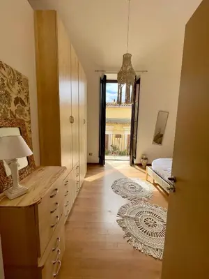 Letto o letti in una camera di La bella Mati