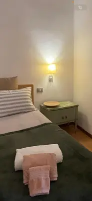 Letto o letti in una camera di La bella Mati
