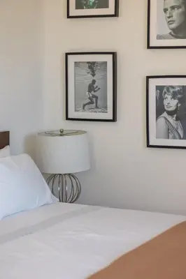 Letto o letti in una camera di Amazing property of 2 villas on a land sea view