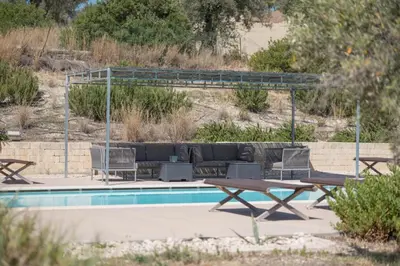 Piscina di Amazing property of 2 villas on a land sea view o nelle vicinanze