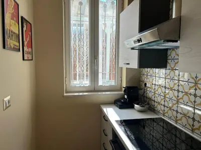 Cucina o angolo cottura di Riviera Suite Via Eveneto, 47