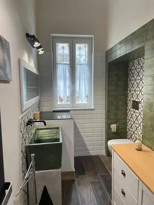 Cucina o angolo cottura di Riviera Suite Via Eveneto, 47