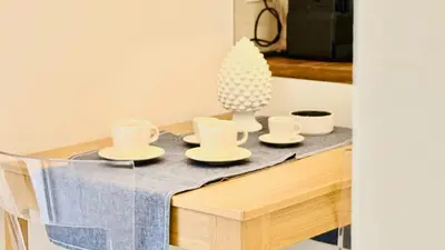 Set per la preparazione di tè e caffè presso Dalia Apartment