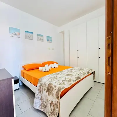 Letto o letti in una camera di Appartamento Ada