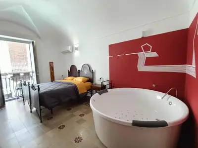 Letto o letti in una camera di Suites della Giudecca