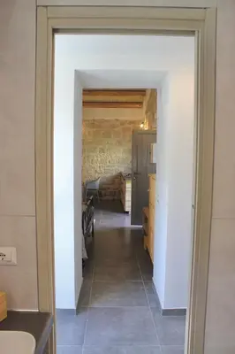 Letto o letti in una camera di Locanda Angelica