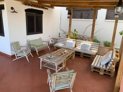 Balcone o terrazza di Arcile House - con discesa al mare