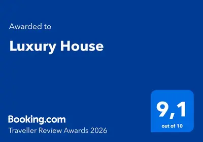 Certificato, attestato, insegna o altro documento esposto da Luxury House