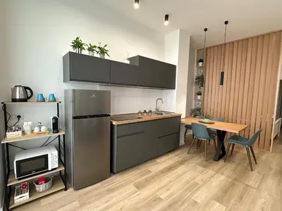 Cucina o angolo cottura di Aura Apartment