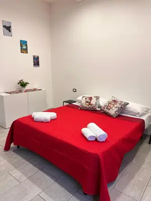 Letto o letti in una camera di La casa di Giorgia