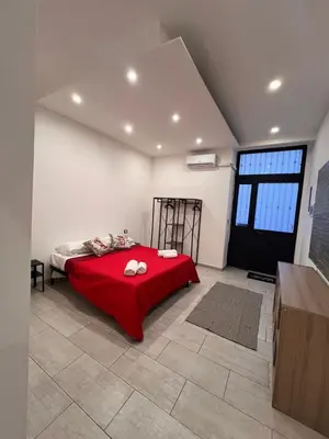 Letto o letti in una camera di La casa di Giorgia