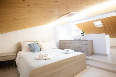 Letto o letti in una camera di a'Mare