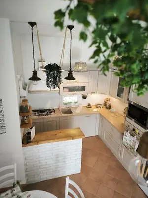 Cucina o angolo cottura di Casa dei Mori oasi di pace