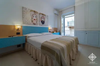 Letto o letti in una camera di Alfeo Seafront - Sunset view in Ortigia
