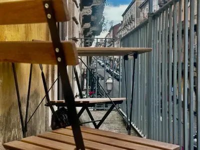 Balcone o terrazza di Exclusive Catania suite