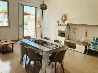 Cucina o angolo cottura di Villetta Zagara