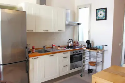 Cucina o angolo cottura di Il Ficodindia Guest House WI-Fi a due passi dal centro