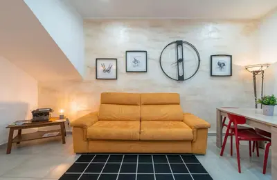 Area soggiorno di La Casa Di Eva In Via Nizza