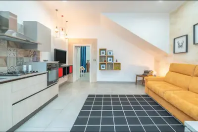 Cucina o angolo cottura di La Casa Di Eva In Via Nizza