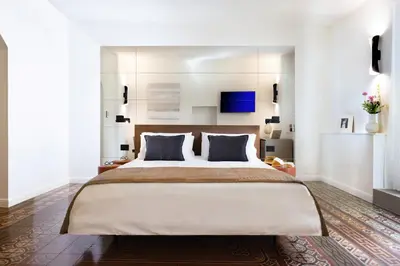 Letto o letti in una camera di Aitinae Dimora Armonia