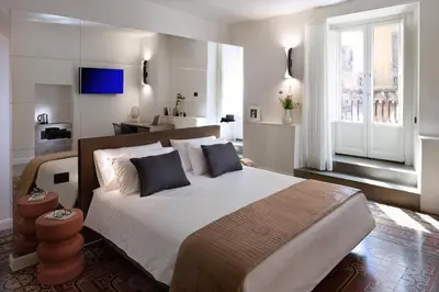 Letto o letti in una camera di Aitinae Dimora Armonia