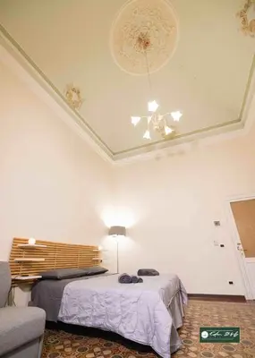 Letto o letti in una camera di Eden B&B Shekhinah