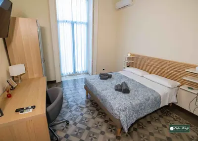 Letto o letti in una camera di Eden B&B Shekhinah