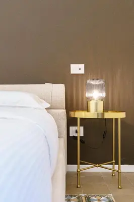 Letto o letti in una camera di Mènnula