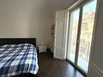 Letto o letti in una camera di Caleidoscopio Verde