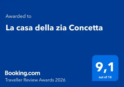 Certificato, attestato, insegna o altro documento esposto da La casa della zia Concetta