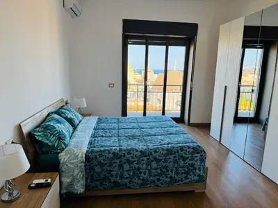 Letto o letti in una camera di Sea Pearl Suite