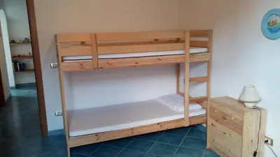 Letto o letti in una camera di Casa Vista Mare