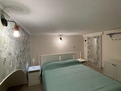 Letto o letti in una camera di Wonderful house