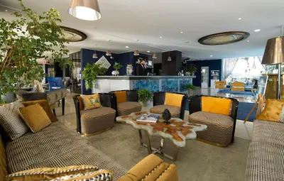 Area soggiorno di Wellness Spa Hotel Principe Fitalia