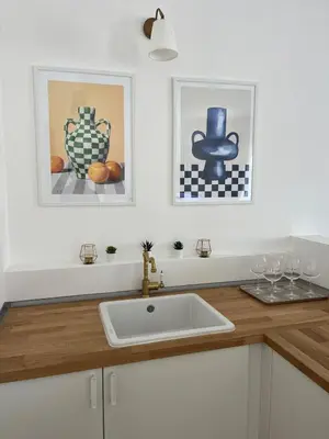 Cucina o angolo cottura di Borgaria charm and relax