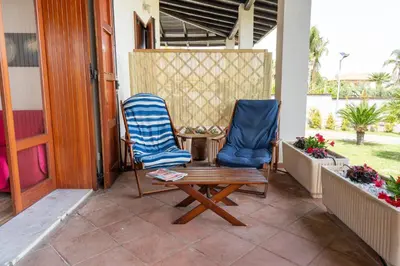 Balcone o terrazza di Fameda House