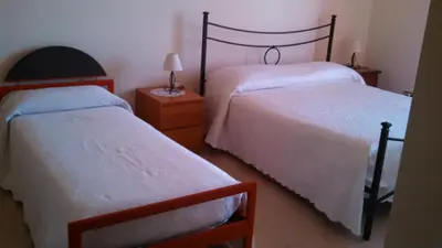 Letto o letti in una camera di Joanne B&B