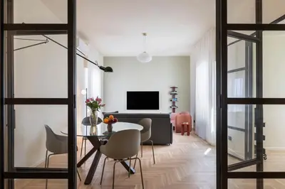 TV o dispositivi per l'intrattenimento presso Lilium Luxury Apartment