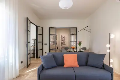 Area soggiorno di Lilium Luxury Apartment