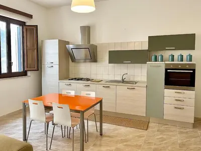 Cucina o angolo cottura di Appartamento in Siracusa Centro- Dimora Eucleide