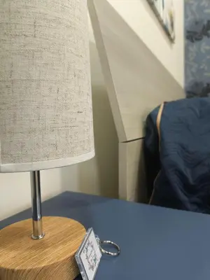 Letto o letti in una camera di Blue Flowers Room