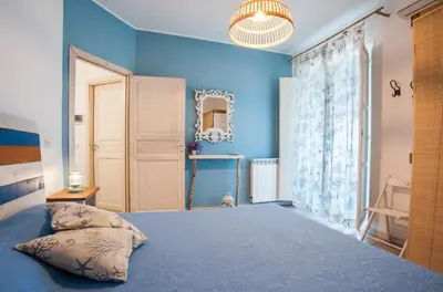 Letto o letti in una camera di Villa Sciammaca