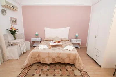 Letto o letti in una camera di La Zagara B&B