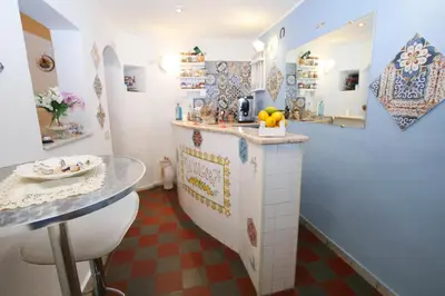 Cucina o angolo cottura di La Zagara B&B