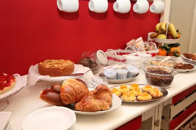 Cibo presso il bed & breakfast o nelle vicinanze